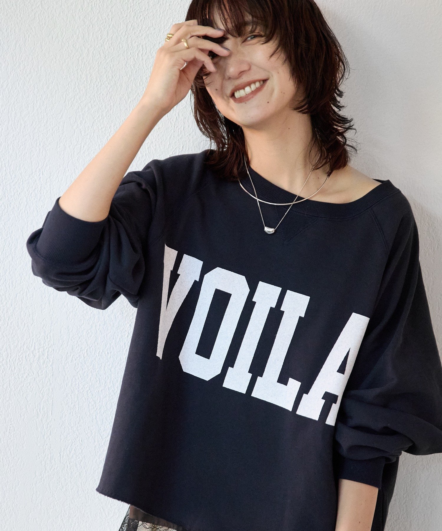 【リヴドロワ/RIVE DROITE】の【新色追加/Yossshiiii企画】ワイドロゴカットオフスエット 人気、トレンドファッション・服の通販 founy(ファニー) 　ファッション　Fashion　レディースファッション　Fashion for Women　インナー　Innerwear　春　Spring　秋　Autumn　グラフィック　Graphic, Graphic Design　コラボ　Collaboration, Collab　今季　This Season, Current Season　スウェット / スエット　Sweatshirt, Sweatwear　タートル　Turtleneck, Turtle Collar　ダウン　Down, Puffer　人気　Popular, Best Seller　ロング　Long, Long-Length　冬　Winter / This Winter　A/W・秋冬　Autumn/Winter　再入荷　Restock / Back in Stock　おすすめ　Recommended / Our Picks　夏　Summer　 other-1|ID: prp329100004814613 ipo3291000000034968450