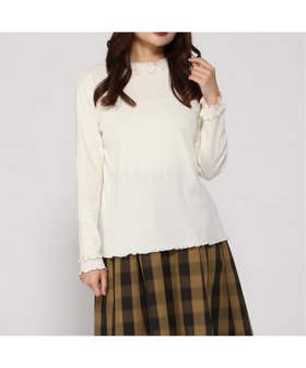 【ジーンズメイト/JEANS MATE】のC-FORT POINT/ハイネック メロウPO 人気、トレンドファッション・服の通販 founy(ファニー) ファッション Fashion レディースファッション Fashion for Women ハイネック High Neck, Mock Neck パターン Pattern, Design Print メッシュ Mesh, Net Fabric 春 Spring |ID:prp329100004814888