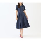 【ローズティアラ/Rose Tiara】の【イージーケア/伸縮性◎】デニムライクワンピース 人気、トレンドファッション・服の通販 founy(ファニー) ファッション Fashion レディースファッション Fashion for Women ワンピース Dresses おすすめ Recommended / Our Picks インディゴ Indigo Denim ジャケット Jacket, Outerwear スリット Slit, Slit Detail セットアップ Set-Up, Coordinated Outfit ファブリック Fabric, Textile フェミニン Feminine, Girly ブローチ Brooch, Pin Brooch ポケット Pocket, Pocket Detail リボン Ribbon, Bow thumbnail ダークブルー|ID: prp329100004814919 ipo3291000000034971928