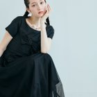 【ローズティアラ/Rose Tiara】のタフタリボンチュールドッキングワンピース 人気、トレンドファッション・服の通販 founy(ファニー) ファッション Fashion レディースファッション Fashion for Women ワンピース Dresses オーガンジー Organza Fabric シアー Sheer, See-Through スタンダード Standard, Basic スマート Smart, Elegant チュール Tulip, Tulip Motif ドッキング Docking, Mixed Material ドレス Dress, One-Piece フェミニン Feminine, Girly プリント Print, Printed Pattern ポケット Pocket, Pocket Detail ヨーク Yoke, Yoke Design リボン Ribbon, Bow thumbnail ブラック|ID: prp329100004814931 ipo3291000000034971943