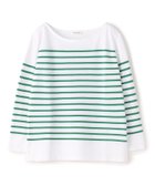 【トゥモローランド/TOMORROWLAND】のコットンボーダー ボートネックプルオーバー 人気、トレンドファッション・服の通販 founy(ファニー) ファッション Fashion レディースファッション Fashion for Women トップス・カットソー Cut & Sew Tops カジュアルプルオーバー・ニットトップス Pullovers & Knit Tops / Casual Pullovers 2022年 2022 2022 春夏 S/S Spring/Summer 2022 SS22 コンパクト Compact, Small Size トレンド Trend, Trending Now バランス Balance, Style Balance ベーシック Basic, Essential ボーダー Border, Stripe thumbnail 56 カーキ系|ID: prp329100004814945 ipo3291000000034971975