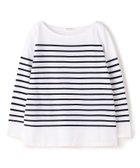 【トゥモローランド/TOMORROWLAND】のコットンボーダー ボートネックプルオーバー 人気、トレンドファッション・服の通販 founy(ファニー) ファッション Fashion レディースファッション Fashion for Women トップス・カットソー Cut & Sew Tops カジュアルプルオーバー・ニットトップス Pullovers & Knit Tops / Casual Pullovers 2022年 2022 2022 春夏 S/S Spring/Summer 2022 SS22 コンパクト Compact, Small Size トレンド Trend, Trending Now バランス Balance, Style Balance ベーシック Basic, Essential ボーダー Border, Stripe thumbnail 66 ネイビー系|ID: prp329100004814945 ipo3291000000034971983