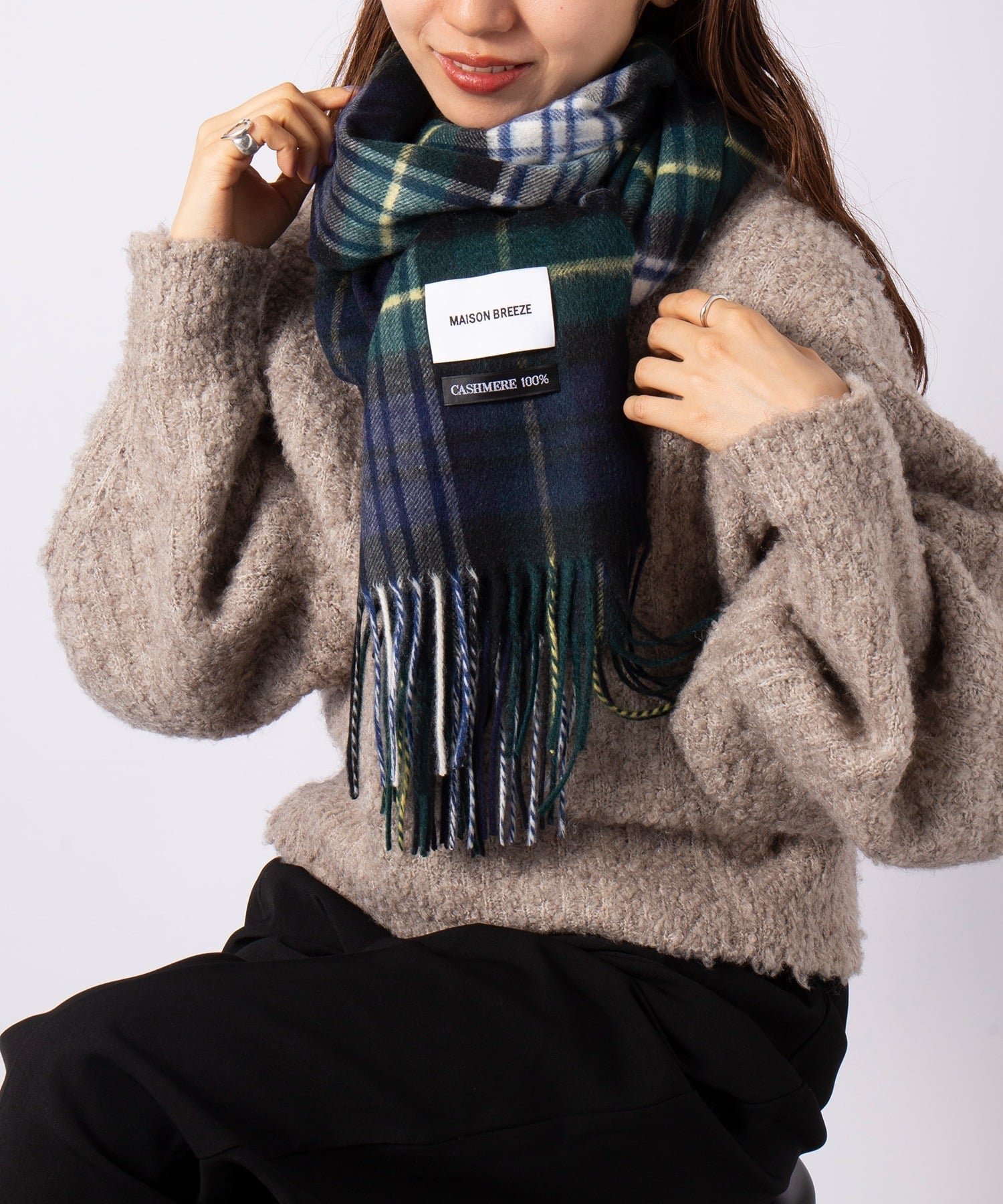 【セットアップセブン/SETUP7】のSETUP7/大判ピュアカシミヤ100% マフラー 60*200cm KZCH60 プレゼント インテリア・キッズ・メンズ・レディースファッション・服の通販 founy(ファニー) 　ファッション　Fashion　レディースファッション　Fashion for Women　セットアップ　Matching Sets　マフラー・スヌード / 冬小物の定番　Scarves & Mufflers　アンダー　Underwear Essentials　カーディガン　Cardigan, Knitwear　ショート　Short, Short Length　スポーツ　Sports, Activewear　セットアップ　Set-Up, Coordinated Outfit　フリンジ　Fringe, Tassel　マフラー　Scarf, Muffler　ミックス　Mix, Mixed Style　ラグジュアリー　Luxury, Elegant　ワーク　Workwear, Utility Style　再入荷　Restock / Back in Stock　おすすめ　Recommended / Our Picks　MULTI4|ID: prp329100004814973 ipo3291000000034972032