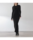 【クイーンズ コート/QUEENS COURT】のポロカラーリブニットワンピース≪手洗い可能≫ 人気、トレンドファッション・服の通販 founy(ファニー) ファッション Fashion レディースファッション Fashion for Women ワンピース Dresses ニットワンピース Knit Dresses スニーカー Sneakers, Trainers ダウン Down, Puffer テクスチャー Texture, Textured Fabric 長袖 Long Sleeve, Full Sleeve フェミニン Feminine, Girly ポケット Pocket, Pocket Detail 無地 Plain, Solid Color 冬 Winter / This Winter A/W・秋冬 Autumn/Winter 2025年 2025 2025-2026秋冬・A/W Autumn/Winter 2025–26 AW25–26 thumbnail ブラック|ID: prp329100004815002 ipo3291000000034972088