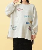 【レプシィム ローリーズファーム/LEPSIM LOWRYS FARM】の【産前・産後対応】マタニティ/ワッペンロゴプリントスウェット 人気、トレンドファッション・服の通販 founy(ファニー) ファッション Fashion キッズファッション Fashion for Kids スウェット / スエット Sweatshirt, Sweatwear スリット Slit, Slit Detail thumbnail 杢グレー15|ID: prp329100004815003 ipo3291000000034972104