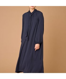 【イネド/INED】のボウタイワンピース 人気、トレンドファッション・服の通販 founy(ファニー) ファッション Fashion レディースファッション Fashion for Women ワンピース Dresses エレガント 上品 Elegant スマート Smart, Elegant スリーブ Sleeve, Long Sleeve / Short Sleeve ドレープ Drape, Draping Fabric なめらか Smooth, Silky Texture フレア Flare, Flared ペチコート Petticoat, Underskirt ポケット Pocket, Pocket Detail |ID:prp329100004815004