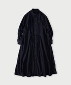 【フォーティファイブ アール/45R】の薄バックサテンのタックシャツドレス 人気、トレンドファッション・服の通販 founy(ファニー) ファッション Fashion レディースファッション Fashion for Women トップス・カットソー Cut & Sew Tops シャツ・ブラウス・オフィスカジュアル Elegant Blouses & Button-Ups ワンピース Dresses フォーマル・パーティードレス・結婚式用ドレス Elegant & Casual Dresses バッグ Bags サテン Satin, Glossy Fabric ストレート Straight, Straight Cut ドレス Dress, One-Piece ミリタリー Military, Army Style thumbnail ナス紺|ID: prp329100004815005 ipo3291000000034972109