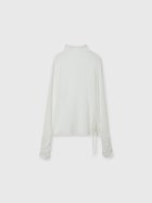 【エイミーイストワール/eimy istoire】のカシミヤ混シアースリーブギャザートップス 人気、トレンドファッション・服の通販 founy(ファニー) ファッション Fashion レディースファッション Fashion for Women トップス・カットソー Cut & Sew Tops カットソー Cut and Sewn Top ギャザー Gathered, Ruffled シャーリング Shirring, Ruched シンプル Simple, Minimal ハイネック High Neck, Mock Neck リボン Ribbon, Bow 再入荷 Restock / Back in Stock thumbnail WHITE|ID: prp329100004815009 ipo3291000000034972160