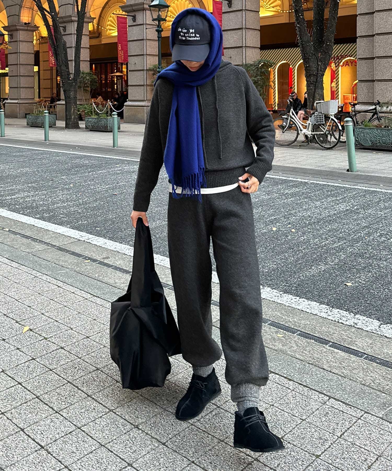 【キャナルジーン/CANAL JEAN】のEl mar パーカーニットセットアップ インテリア・キッズ・メンズ・レディースファッション・服の通販 founy(ファニー) 　ファッション　Fashion　レディースファッション　Fashion for Women　トップス・カットソー　Cut & Sew Tops　ニット　Knit Tops & Sweaters　レディースパーカー・カジュアルフーディー　Casual Hoodies & Sweatshirts　コンパクト　Compact, Small Size　スリーブ　Sleeve, Long Sleeve / Short Sleeve　セットアップ　Set-Up, Coordinated Outfit　ポケット　Pocket, Pocket Detail　リラックス　Relax, Relaxed Fit　チャコールグレー|ID: prp329100004815012 ipo3291000000034972206