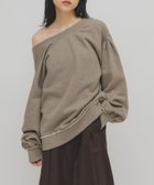 【ケービーエフ/KBF / URBAN RESEARCH】の2WAYルーズスウェット 人気、トレンドファッション・服の通販 founy(ファニー) ファッション Fashion レディースファッション Fashion for Women トップス・カットソー Cut & Sew Tops レディースパーカー・カジュアルフーディー Casual Hoodies & Sweatshirts スウェット・クルーネックトップス Sweatshirts & Crewnecks / Relaxed Fit Sweat Tops 2025年 2025 2025-2026秋冬・A/W Autumn/Winter 2025–26 AW25–26 冬 Winter / This Winter インナー Innerwear カットオフ Cut-Off Design スウェット / スエット Sweatshirt, Sweatwear タンク Tank Top, Sleeveless Top フロント Front, Front Design ルーズ Loose, Oversized A/W・秋冬 Autumn/Winter thumbnail ベージュ系その他|ID: prp329100004815043 ipo3291000000034972357