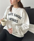 【ディスコート/Discoat】の【レトロ感UP/ユニセックス】アソートワッペンスウェット 人気、トレンドファッション・服の通販 founy(ファニー) ファッション Fashion レディースファッション Fashion for Women トップス・カットソー Cut & Sew Tops レディースパーカー・カジュアルフーディー Casual Hoodies & Sweatshirts スウェット・クルーネックトップス Sweatshirts & Crewnecks / Relaxed Fit Sweat Tops シンプル Simple, Minimal レトロ Retro, Vintage Style ロング Long, Long-Length thumbnail ライトグレー|ID: prp329100004815058 ipo3291000000034972503