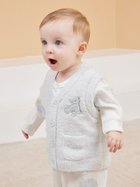 【ジェラート ピケ/gelato pique / KIDS】の【限定カラーあり】【BABY】パウダーアニマルベスト 人気、トレンドファッション・服の通販 founy(ファニー) ファッション Fashion キッズファッション Fashion for Kids 吸水 Absorbent, Quick-Dry スマート Smart, Elegant ネコ Cat, Feline Motif パウダー Powder, Soft Tone フロント Front, Front Design ベスト Vest, Waistcoat ポケット Pocket, Pocket Detail モチーフ Motif, Design Theme ラベンダー Lavender ロング Long, Long-Length おすすめ Recommended / Our Picks ギフト プレゼント Gift / Present thumbnail GRN[024]|ID: prp329100004815063 ipo3291000000034972573