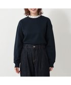 【アフタヌーンティー リビング/Afternoon Tea LIVING】のフリルカラースウェットプルオーバー 人気、トレンドファッション・服の通販 founy(ファニー) ファッション Fashion レディースファッション Fashion for Women トップス・カットソー Cut & Sew Tops レディースパーカー・カジュアルフーディー Casual Hoodies & Sweatshirts カジュアルプルオーバー・ニットトップス Pullovers & Knit Tops / Casual Pullovers スウェット・クルーネックトップス Sweatshirts & Crewnecks / Relaxed Fit Sweat Tops アクセサリー Fashion Accessories シンプル Simple, Minimal スポーティ Sporty, Casual Athletic フリル Frill, Ruffle thumbnail ネイビー|ID: prp329100004815064 ipo3291000000034972580