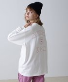 【アヴィレックス/AVIREX】のL/S VARSITY LOGO T-SHIRT/ バーシティロゴTシャツ 人気、トレンドファッション・服の通販 founy(ファニー) ファッション Fashion レディースファッション Fashion for Women トップス・カットソー Cut & Sew Tops シャツ・ブラウス・オフィスカジュアル Elegant Blouses & Button-Ups ロングTシャツ・Tシャツ Longline T-Shirts & Tees おすすめ Recommended / Our Picks スリーブ Sleeve, Long Sleeve / Short Sleeve ミリタリー Military, Army Style ロング Long, Long-Length thumbnail オフホワイト3|ID: prp329100004815079 ipo3291000000034972696