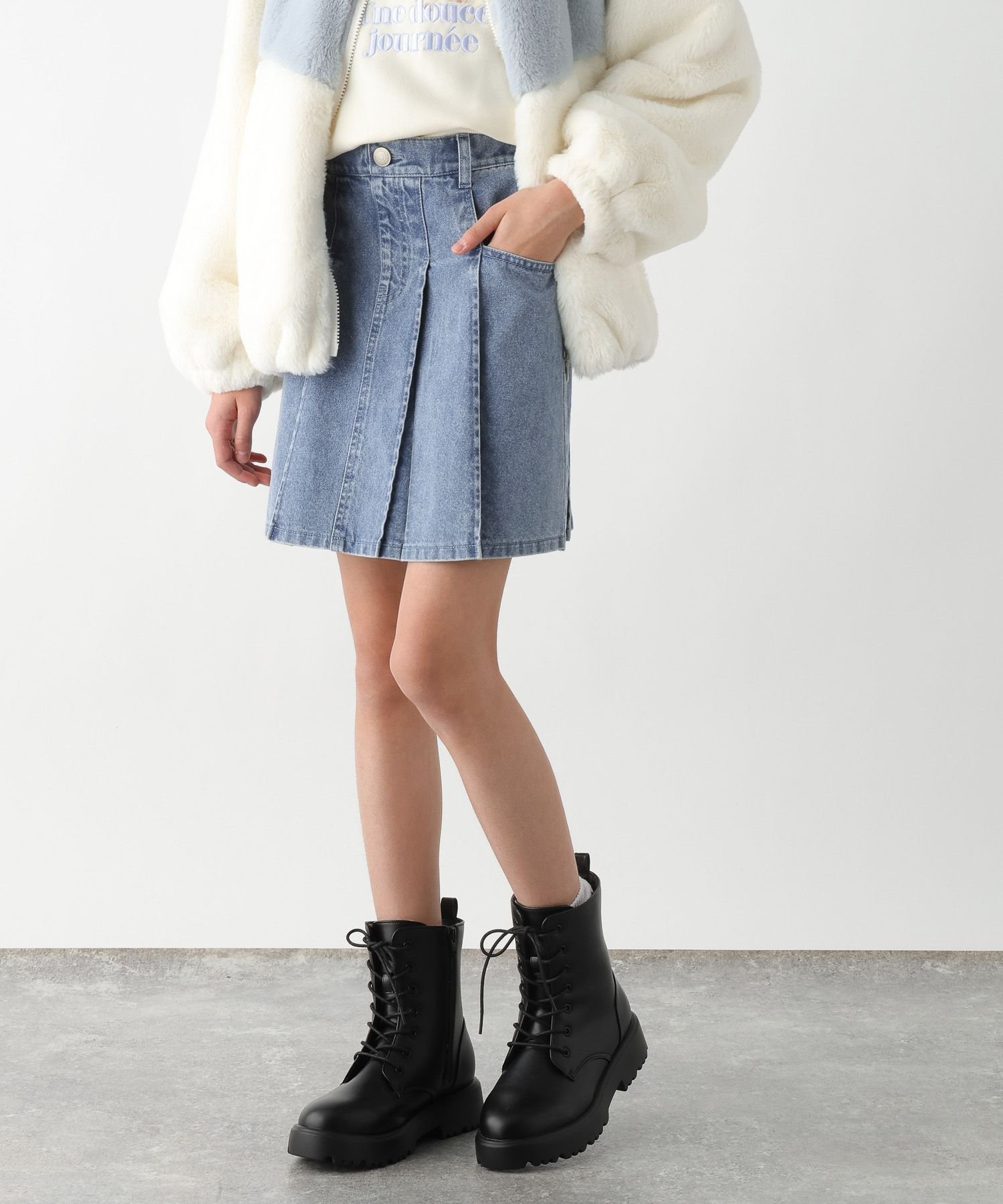 【グローバルワーク/GLOBAL WORK / KIDS】のCHEER ONデニムスカート/キッズ/147414 インテリア・キッズ・メンズ・レディースファッション・服の通販 founy(ファニー) 　ファッション　Fashion　キッズファッション　Fashion for Kids　インナー　Innerwear　ガーリー　Girly, Feminine Style　ケミカル　Chemical, Chemical Wash　ショート　Short, Short Length　ダメージ　Distressed, Destroyed　デニム　Denim, Jeans Material　トレンド　Trend, Trending Now　ポケット　Pocket, Pocket Detail　ミドル　Middle Length, Mid Height　ルーズ　Loose, Oversized　ケミカルブルー84|ID: prp329100004815085 ipo3291000000034972761