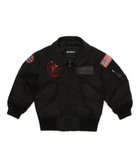 【アヴィレックス/AVIREX / KIDS】のCWU 36P VX-31 人気、トレンドファッション・服の通販 founy(ファニー) ファッション Fashion キッズファッション Fashion for Kids カリフォルニア California, Cali Style ジャケット Jacket, Outerwear パッチ Patch, Appliqué 卒業式 Graduation Ceremony thumbnail ブラック|ID: prp329100004815089 ipo3291000000034972788