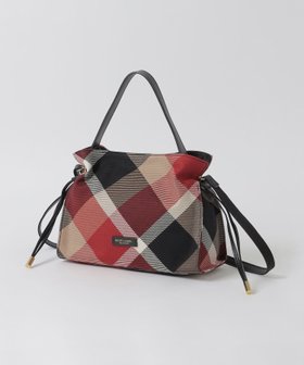 【ブルーレーベル クレストブリッジ/BLUE LABEL CRESTBRIDGE】のクレストブリッジチェックカルゼギャザーミニバッグ 人気、トレンドファッション・服の通販 founy(ファニー) ファッション Fashion レディースファッション Fashion for Women バッグ Bags ギャザー Gathered, Ruffled ショルダー Shoulder, Shoulder Strap |ID:prp329100004815104