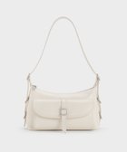 【チャールズ アンド キース/CHARLES & KEITH】のBryna ミニブライナ ベルトホーボーバッグ 人気、トレンドファッション・服の通販 founy(ファニー) ファッション Fashion レディースファッション Fashion for Women バッグ Bags ベルト&ウエストマーク Belts & Waist Accessories thumbnail Cream|ID: prp329100004815205 ipo3291000000034973721