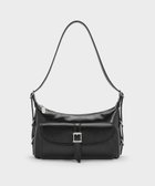 【チャールズ アンド キース/CHARLES & KEITH】のBryna ミニブライナ ベルトホーボーバッグ 人気、トレンドファッション・服の通販 founy(ファニー) ファッション Fashion レディースファッション Fashion for Women バッグ Bags ベルト&ウエストマーク Belts & Waist Accessories thumbnail Noir|ID: prp329100004815205 ipo3291000000034973727