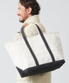 【エルエルビーン/L.L.Bean】のボート・アンド・トート・バッグ、オープン・トップ ラージ 人気、トレンドファッション・服の通販 founy(ファニー) ファッション Fashion レディースファッション Fashion for Women バッグ Bags キャンバス Canvas, Canvas Fabric ダブル Double, Double-Breasted ボトム Bottoms, Lower Wear 定番 Standard, Basic Item thumbnail Black Trim|ID: prp329100004815210 ipo3291000000034973763
