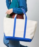 【エルエルビーン/L.L.Bean】のボート・アンド・トート・バッグ、オープン・トップ ラージ 人気、トレンドファッション・服の通販 founy(ファニー) ファッション Fashion レディースファッション Fashion for Women バッグ Bags キャンバス Canvas, Canvas Fabric ダブル Double, Double-Breasted ボトム Bottoms, Lower Wear 定番 Standard, Basic Item thumbnail Regatta Blue|ID: prp329100004815210 ipo3291000000034973767