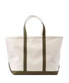 【エルエルビーン/L.L.Bean】のボート・アンド・トート・バッグ、オープン・トップ ラージ 人気、トレンドファッション・服の通販 founy(ファニー) ファッション Fashion レディースファッション Fashion for Women バッグ Bags キャンバス Canvas, Canvas Fabric ダブル Double, Double-Breasted ボトム Bottoms, Lower Wear 定番 Standard, Basic Item thumbnail Antique Olv|ID: prp329100004815210 ipo3291000000034973776