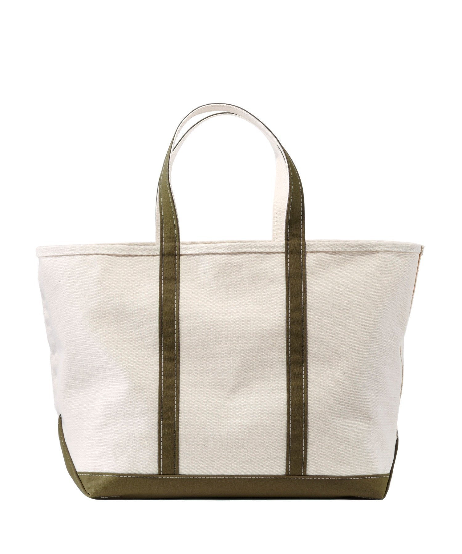 【エルエルビーン/L.L.Bean】のボート・アンド・トート・バッグ、オープン・トップ ラージ インテリア・キッズ・メンズ・レディースファッション・服の通販 founy(ファニー) 　ファッション　Fashion　レディースファッション　Fashion for Women　バッグ　Bags　キャンバス　Canvas, Canvas Fabric　ダブル　Double, Double-Breasted　ボトム　Bottoms, Lower Wear　定番　Standard, Basic Item　Antique Olv|ID: prp329100004815210 ipo3291000000034973776