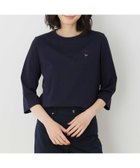 【デコイ/DECOY Since1981】の刺しゅう七分袖プルオーバー 人気、トレンドファッション・服の通販 founy(ファニー) ファッション Fashion レディースファッション Fashion for Women トップス・カットソー Cut & Sew Tops カジュアルプルオーバー・ニットトップス Pullovers & Knit Tops / Casual Pullovers シンプル Simple, Minimal モチーフ Motif, Design Theme ロンドン London Style, British Inspired thumbnail ネイビー|ID: prp329100004815213 ipo3291000000034973782