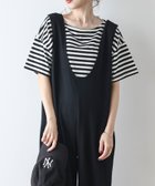 【ラジュール/Lajour】のクロップドボーダーTシャツ 人気、トレンドファッション・服の通販 founy(ファニー) ファッション Fashion レディースファッション Fashion for Women トップス・カットソー Cut & Sew Tops シャツ・ブラウス・オフィスカジュアル Elegant Blouses & Button-Ups ロングTシャツ・Tシャツ Longline T-Shirts & Tees クロップド Cropped, Short Length コンパクト Compact, Small Size ボーダー Border, Stripe リラックス Relax, Relaxed Fit 定番 Standard, Basic Item thumbnail ブラック|ID: prp329100004815231 ipo3291000000034973937