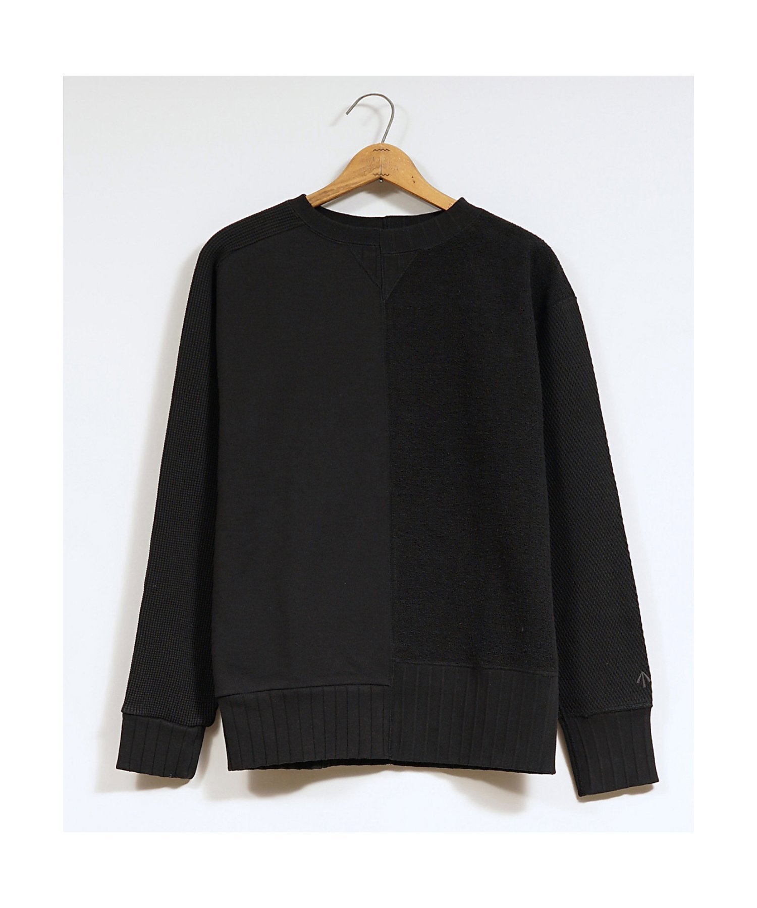 【ナイジェルケーボン/NIGEL CABOURN / MEN】の【公式】ナイジェル・ケーボン / MAN / アーミークルージャージーミックス インテリア・キッズ・メンズ・レディースファッション・服の通販 founy(ファニー) ファッション Fashion メンズファッション Fashion for Men シンプル Simple, Minimal ベーシック Basic, Essential ブラック|ID: prp329100004815233 ipo3291000000034973947