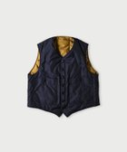 【フォーティファイブ アール/45R】のナイロンの908キルティングベスト 人気、トレンドファッション・服の通販 founy(ファニー) ファッション Fashion レディースファッション Fashion for Women アウター Coat / Outerwear Collection トップス・カットソー Cut & Sew Tops ベスト&ジレ / 重ね着スタイル Vests & Gilets キルティング Quilted, Quilting デニム Denim, Jeans Material ドレス Dress, One-Piece ベスト Vest, Waistcoat リバーシブル Reversible, Two-Sided A/W・秋冬 Autumn/Winter thumbnail ネイビー|ID: prp329100004815243 ipo3291000000034974026