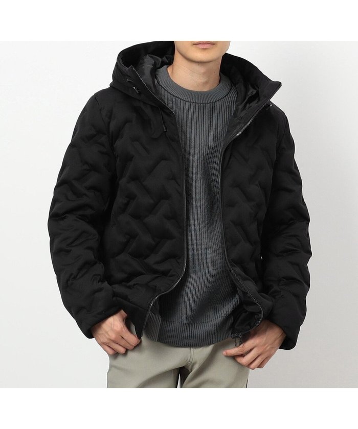 【コムサイズム/COMME CA ISM / MEN】のシームレスダウン フード ブルゾン インテリア・キッズ・メンズ・レディースファッション・服の通販 founy(ファニー) https://founy.com/ ファッション Fashion メンズファッション Fashion for Men ダウン Down, Puffer 定番 Standard, Basic Item ブルゾン Blouson, Bomber Jacket ポケット Pocket, Pocket Detail 防寒 Cold Protection, Winter-Ready |ID: prp329100004815248 ipo3291000000035008430