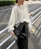 【ラナン/Ranan】のRanan/オーバーサイズスウェットT 人気、トレンドファッション・服の通販 founy(ファニー) ファッション Fashion レディースファッション Fashion for Women トップス・カットソー Cut & Sew Tops レディースパーカー・カジュアルフーディー Casual Hoodies & Sweatshirts スウェット・クルーネックトップス Sweatshirts & Crewnecks / Relaxed Fit Sweat Tops スウェット / スエット Sweatshirt, Sweatwear スラックス Slacks, Dress Pants スリット Slit, Slit Detail スリーブ Sleeve, Long Sleeve / Short Sleeve デニム Denim, Jeans Material なめらか Smooth, Silky Texture バランス Balance, Style Balance ビスチェ Bustier, Corset Top ボトム Bottoms, Lower Wear ポケット Pocket, Pocket Detail ロング Long, Long-Length thumbnail GR|ID: prp329100004815253 ipo3291000000034974118