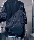 【メゾンスペシャル/MAISON SPECIAL】のNylon Sling Bag 人気、トレンドファッション・服の通販 founy(ファニー) ファッション Fashion レディースファッション Fashion for Women バッグ Bags タフタ Taffeta, Structured Fabric ポケット Pocket, Pocket Detail 軽量 Lightweight, Ultra Light thumbnail BLK|ID: prp329100004815255 ipo3291000000034974145