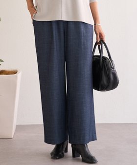 【ビアズリー/BEARDSLEY】のデニム風トラックバギー 人気、トレンドファッション・服の通販 founy(ファニー) ファッション Fashion レディースファッション Fashion for Women コンパクト Compact, Small Size デニム Denim, Jeans Material ポケット Pocket, Pocket Detail リラックス Relax, Relaxed Fit ワイド Wide, Wide Fit 再入荷 Restock / Back in Stock おすすめ Recommended / Our Picks ビジネス 仕事 通勤 Business / Work / Commuting |ID:prp329100004815289