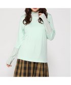 【ジーンズメイト/JEANS MATE】のC-FORT POINT/シアーキリカエ ハイネックPO 人気、トレンドファッション・服の通販 founy(ファニー) ファッション Fashion レディースファッション Fashion for Women ハイネック High Neck, Mock Neck エレガント 上品 Elegant 春 Spring thumbnail ミントグリーン|ID: prp329100004815307 ipo3291000000034974594