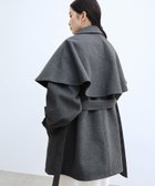 【アンドミー/andme】のフェイクウール ミドル コート ケープ ベルト付き 人気、トレンドファッション・服の通販 founy(ファニー) ファッション Fashion レディースファッション Fashion for Women アウター Coat / Outerwear Collection コート・ロングコート・ピーコート Long Coats, Peacoats & More ベルト&ウエストマーク Belts & Waist Accessories インナー Innerwear シンプル Simple, Minimal トレンド Trend, Trending Now フレア Flare, Flared ポケット Pocket, Pocket Detail ミドル Middle Length, Mid Height おすすめ Recommended / Our Picks thumbnail 杢チャコールグレー|ID: prp329100004815314 ipo3291000000034974625
