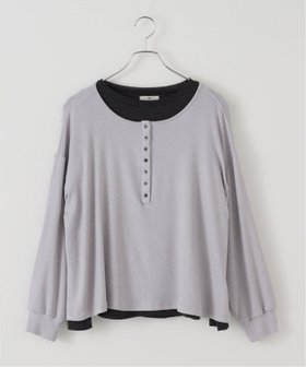 【フレームワーク/FRAMeWORK】のonit/オニット 別注レイヤードヘンリーネックプルオーバー(2枚セット) 人気、トレンドファッション・服の通販 founy(ファニー) ファッション Fashion レディースファッション Fashion for Women トップス・カットソー Cut & Sew Tops ニット Knit Tops & Sweaters カジュアルプルオーバー・ニットトップス Pullovers & Knit Tops / Casual Pullovers おすすめ Recommended / Our Picks インナー Innerwear カットソー Cut and Sewn Top セパレート Separate, Two-Piece リラックス Relax, Relaxed Fit 別注 Limited Edition, Custom Order |ID:prp329100004815322