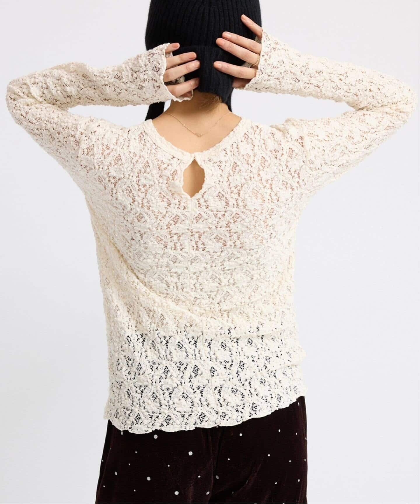 【イエナ/IENA】の《追加3 》Flowerストレッチレースプルオーバー インテリア・キッズ・メンズ・レディースファッション・服の通販 founy(ファニー) ファッション Fashion レディースファッション Fashion for Women トップス・カットソー Cut & Sew Tops カジュアルプルオーバー・ニットトップス Pullovers & Knit Tops / Casual Pullovers 2026年 2026 エレガント 上品 Elegant ストレッチ Stretch, Stretchy Fabric フラワー Flower, Floral モチーフ Motif, Design Theme レース Lace, Lace Fabric 夏 Summer 春 Spring S/S・春夏 SS, Spring/Summer, Warm Season A/W・秋冬 Autumn/Winter ナチュラル|ID: prp329100004815325 ipo3291000000034974677