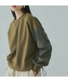 【ビッキー/VICKY】のスイッチングドロストウェットプルオーバー≪洗濯機で洗える≫ 人気、トレンドファッション・服の通販 founy(ファニー) ファッション Fashion レディースファッション Fashion for Women トップス・カットソー Cut & Sew Tops カジュアルプルオーバー・ニットトップス Pullovers & Knit Tops / Casual Pullovers 洗える Machine Washable スリーブ Sleeve, Long Sleeve / Short Sleeve タイプライター Typewriter Fabric, Crisp Cotton ドローコード Drawcord, Drawstring Cord 長袖 Long Sleeve, Full Sleeve フレア Flare, Flared ポケット Pocket, Pocket Detail 無地 Plain, Solid Color 冬 Winter / This Winter A/W・秋冬 Autumn/Winter おすすめ Recommended / Our Picks 2025年 2025 2025-2026秋冬・A/W Autumn/Winter 2025–26 AW25–26 thumbnail カーキ|ID: prp329100004815328 ipo3291000000034974687