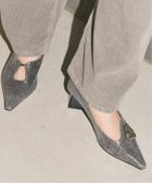 【ル タロン/Le Talon】の《追加 》GRISE5cmレザーARTYアシメカットパンプス 人気、トレンドファッション・服の通販 founy(ファニー) ファッション Fashion レディースファッション Fashion for Women アクセサリー Fashion Accessories カッティング Cutting Detail シルバー Silver, Metallic Silver スタイリッシュ Stylish, Fashionable 人気 Popular, Best Seller 春 Spring thumbnail シルバー|ID: prp329100004815329 ipo3291000000034974691