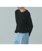 【ビッキー/VICKY】のギャザーラインフロントカットソー≪洗濯機で洗える≫ 人気、トレンドファッション・服の通販 founy(ファニー) ファッション Fashion レディースファッション Fashion for Women トップス・カットソー Cut & Sew Tops カットソー・ベーシックTシャツ Cut-and-Sewn Tops / Stretch Tees & Basics 春 Spring 洗える Machine Washable 秋 Autumn ギャザー Gathered, Ruffled シャーリング Shirring, Ruched デニム Denim, Jeans Material 長袖 Long Sleeve, Full Sleeve バイアス Bias, Diagonal Cut ポケット Pocket, Pocket Detail マニッシュ Mannish, Boyish 無地 Plain, Solid Color ヨーク Yoke, Yoke Design ワイド Wide, Wide Fit 冬 Winter / This Winter A/W・秋冬 Autumn/Winter 2025年 2025 2025-2026秋冬・A/W Autumn/Winter 2025–26 AW25–26 thumbnail ブラック|ID: prp329100004815330 ipo3291000000034974702