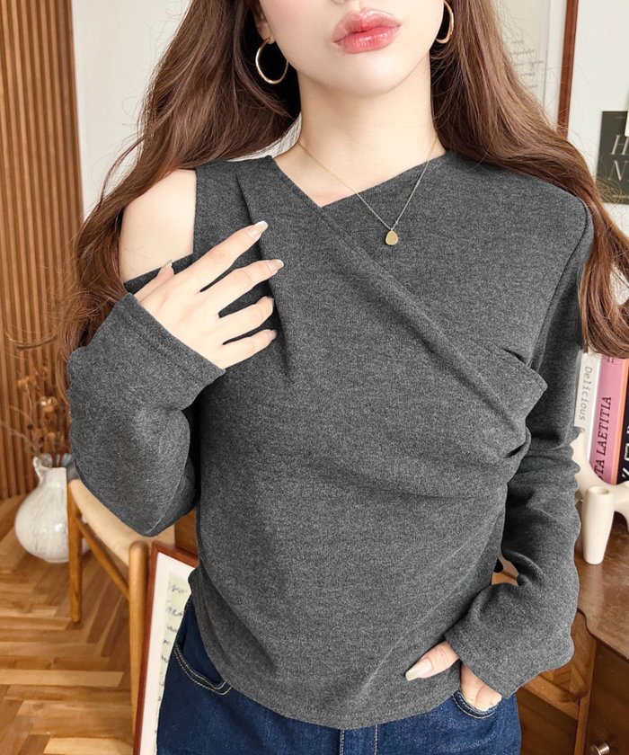 【モーメントプラス/moment+ / MEN】のレイヤードライクワンショルニットソープルオーバー インテリア・キッズ・メンズ・レディースファッション・服の通販 founy(ファニー) https://founy.com/ ファッション Fashion メンズファッション Fashion for Men トップス・カットソー Cut & Sew Tops ニット・セーター / 定番トップス Knit Tops & Sweaters シューズ Shoes, Footwear ショルダー Shoulder, Shoulder Strap シンプル Simple, Minimal スニーカー Sneakers, Trainers スラックス Slacks, Dress Pants タイトスカート Pencil Skirt, Tight Skirt デニム Denim, Jeans Material トレンド Trend, Trending Now ドレープ Drape, Draping Fabric ニットソー Knit-Sewn, Cut & Sew Knit バランス Balance, Style Balance バレエ Ballet, Ballet Style フレア Flare, Flared ベーシック Basic, Essential 再入荷 Restock / Back in Stock プチプライス・低価格 Affordable / Budget Price |ID: prp329100004815339 ipo3291000000034974737