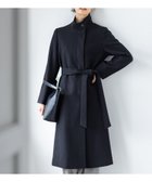 【エーシーデザインバイアルファキュービック/A/C DESIGN BY ALPHACUBIC】のスタンドロングコート 人気、トレンドファッション・服の通販 founy(ファニー) ファッション Fashion レディースファッション Fashion for Women アウター Coat / Outerwear Collection コート・ロングコート・ピーコート Long Coats, Peacoats & More スタンド Stand Collar, Upright Stand ロング Long, Long-Length エレガント 上品 Elegant ビジネス 仕事 通勤 Business / Work / Commuting thumbnail ブラック|ID: prp329100004815340 ipo3291000000034974748