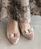 【ランダ/RANDA】のコンビマテリアルリボンフラットパンプス 人気、トレンドファッション・服の通販 founy(ファニー) ファッション Fashion レディースファッション Fashion for Women エレガント 上品 Elegant クッション Cushion, Throw Pillow クラシカル Classical, Vintage-Inspired ツイード Twill, Twill Weave フェミニン Feminine, Girly フラット Flat, Flat Shoes リボン Ribbon, Bow thumbnail BEIGE|ID: prp329100004815342 ipo3291000000034974768