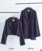 【ハレ/HARE】の【2サイズ展開】VINTAGEジャガード2WAYジャケット 人気、トレンドファッション・服の通販 founy(ファニー) ファッション Fashion レディースファッション Fashion for Women アウター Coat / Outerwear Collection レディースジャケット・軽アウター Jackets ウェーブ Wavy Pattern ヴィンテージ Vintage Style ショート Short, Short Length ジャケット Jacket, Outerwear ジーンズ Jeans, Denim Pants スタイリッシュ Stylish, Fashionable ストレート Straight, Straight Cut セーター Sweater, Knitwear デニム Denim, Jeans Material トレンド Trend, Trending Now 定番 Standard, Basic Item 人気 Popular, Best Seller バランス Balance, Style Balance フィット Fit, Slim Fit フレア Flare, Flared ベーシック Basic, Essential リボン Ribbon, Bow リラックス Relax, Relaxed Fit レース Lace, Lace Fabric ワイド Wide, Wide Fit おすすめ Recommended / Our Picks thumbnail パープル98|ID: prp329100004815345 ipo3291000000034974790