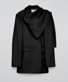 【ティーチ/TEECHI】のウールミックスシャギーコート 人気、トレンドファッション・服の通販 founy(ファニー) ファッション Fashion レディースファッション Fashion for Women アウター Coat / Outerwear Collection コート・ロングコート・ピーコート Long Coats, Peacoats & More ショート Short, Short Length スニーカー Sneakers, Trainers スマート Smart, Elegant デニム Denim, Jeans Material バランス Balance, Style Balance フロント Front, Front Design ボックス Boxy, Box Shape 防寒 Cold Protection, Winter-Ready マフラー Scarf, Muffler thumbnail BLACK|ID: prp329100004815352 ipo3291000000034974925