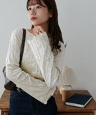 【ディスコート/Discoat】の【WEB限定】なみなみベロアプルオーバー 人気、トレンドファッション・服の通販 founy(ファニー) ファッション Fashion レディースファッション Fashion for Women トップス・カットソー Cut & Sew Tops カジュアルプルオーバー・ニットトップス Pullovers & Knit Tops / Casual Pullovers ベロアトップス Velour Tops / Velvet-Look Items おすすめ Recommended / Our Picks シンプル Simple, Minimal デニム Denim, Jeans Material フェミニン Feminine, Girly フレア Flare, Flared ベロア Velour, Soft Velvet エレガント 上品 Elegant thumbnail アイボリー|ID: prp329100004815364 ipo3291000000034975057