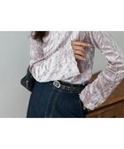 【ディスコート/Discoat】の【WEB限定】なみなみベロアプルオーバー 人気、トレンドファッション・服の通販 founy(ファニー) ファッション Fashion レディースファッション Fashion for Women トップス・カットソー Cut & Sew Tops カジュアルプルオーバー・ニットトップス Pullovers & Knit Tops / Casual Pullovers ベロアトップス Velour Tops / Velvet-Look Items おすすめ Recommended / Our Picks シンプル Simple, Minimal デニム Denim, Jeans Material フェミニン Feminine, Girly フレア Flare, Flared ベロア Velour, Soft Velvet エレガント 上品 Elegant thumbnail ピンク|ID: prp329100004815364 ipo3291000000034975058