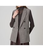 【アナイ/ANAYI】の【セットアップ対応商品】ポリツイルベルテッドジレ 人気、トレンドファッション・服の通販 founy(ファニー) ファッション Fashion レディースファッション Fashion for Women アウター Coat / Outerwear Collection トップス・カットソー Cut & Sew Tops ベスト&ジレ / 重ね着スタイル Vests & Gilets ストレート Straight, Straight Cut スマート Smart, Elegant セットアップ Set-Up, Coordinated Outfit ツイード Twill, Twill Weave フロント Front, Front Design A/W・秋冬 Autumn/Winter 再入荷 Restock / Back in Stock thumbnail beige|ID: prp329100004815374 ipo3291000000034975146